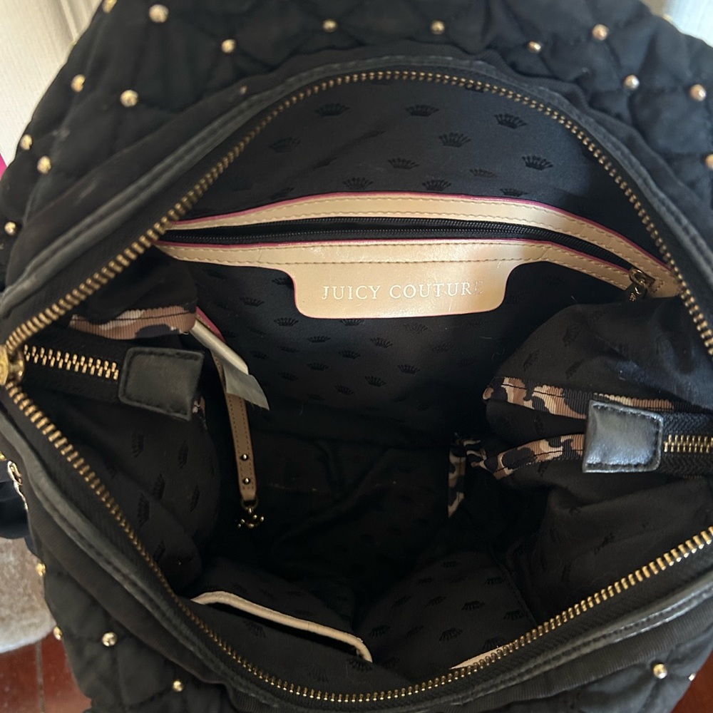 Black gold studded juicy couture bag - Picture 3 of 3